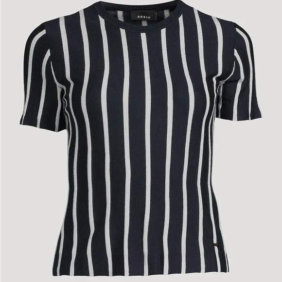 Stripped dressy top - Picture 1 of 3